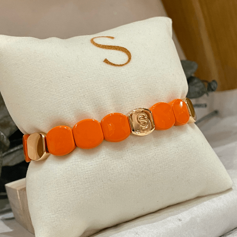 bracelet colorful mandarine