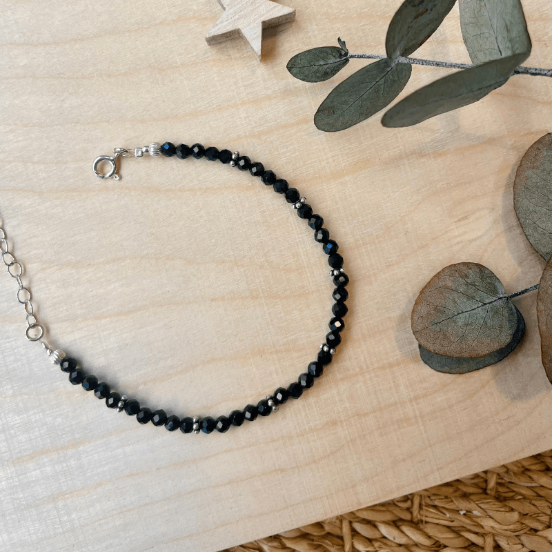 bracelet en perles Onyx bracelet en perles Onyx