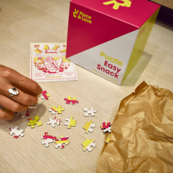 puzzle easy snack en train d'être fait puzzle easy snack en train d'être fait