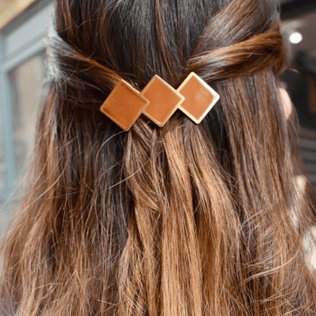 bijoux de cheveux romy camel