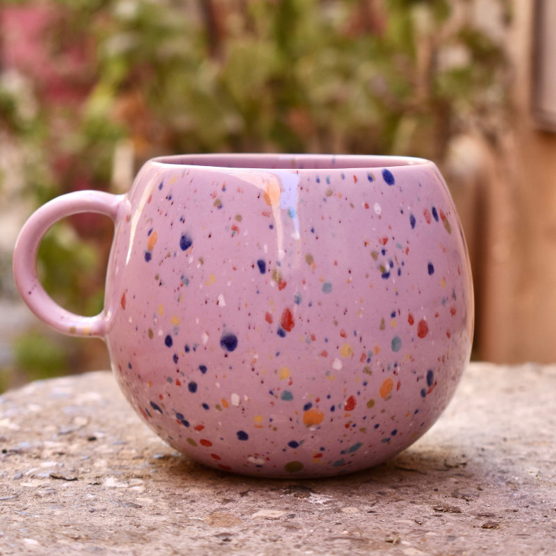 mug en céramique lilas mug en céramique lilas